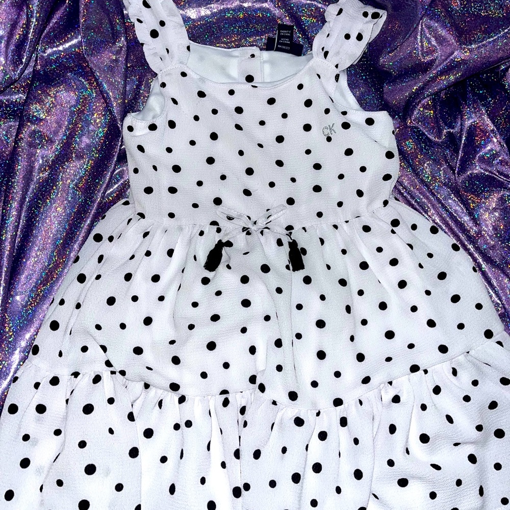 Calvin Klein Polka Dot Dress